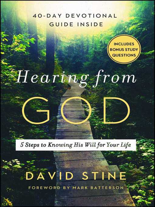 Title details for Hearing from God by David Stine - Wait list